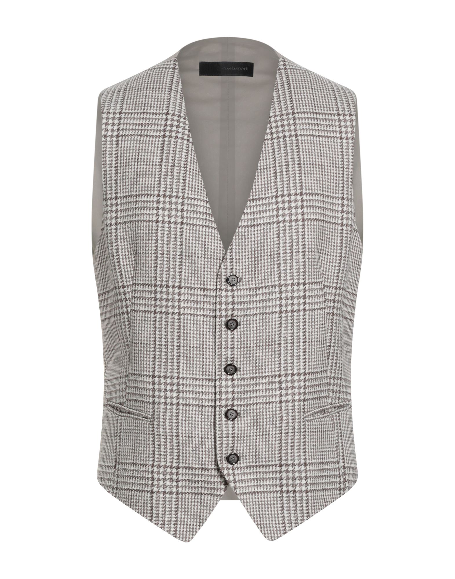 TAGLIATORE Couture-weste Herren Cremeweiß TAGLIATORE Couture-weste Herren Cremeweiß von TAGLIATORE