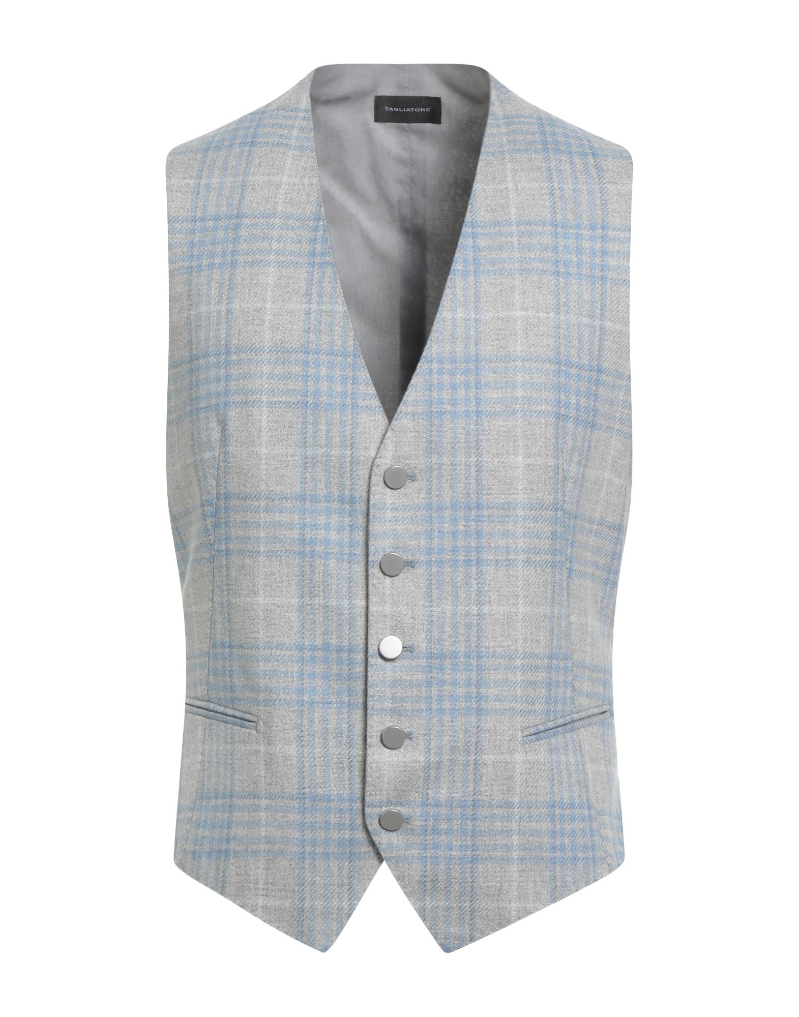 TAGLIATORE Couture-weste Herren Hellgrau TAGLIATORE Couture-weste Herren Hellgrau von TAGLIATORE