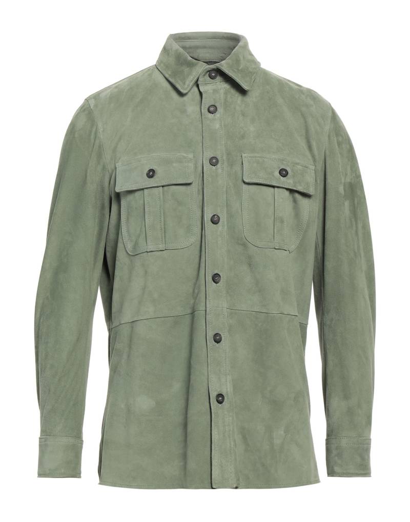 TAGLIATORE Hemd Herren Militärgrün von TAGLIATORE