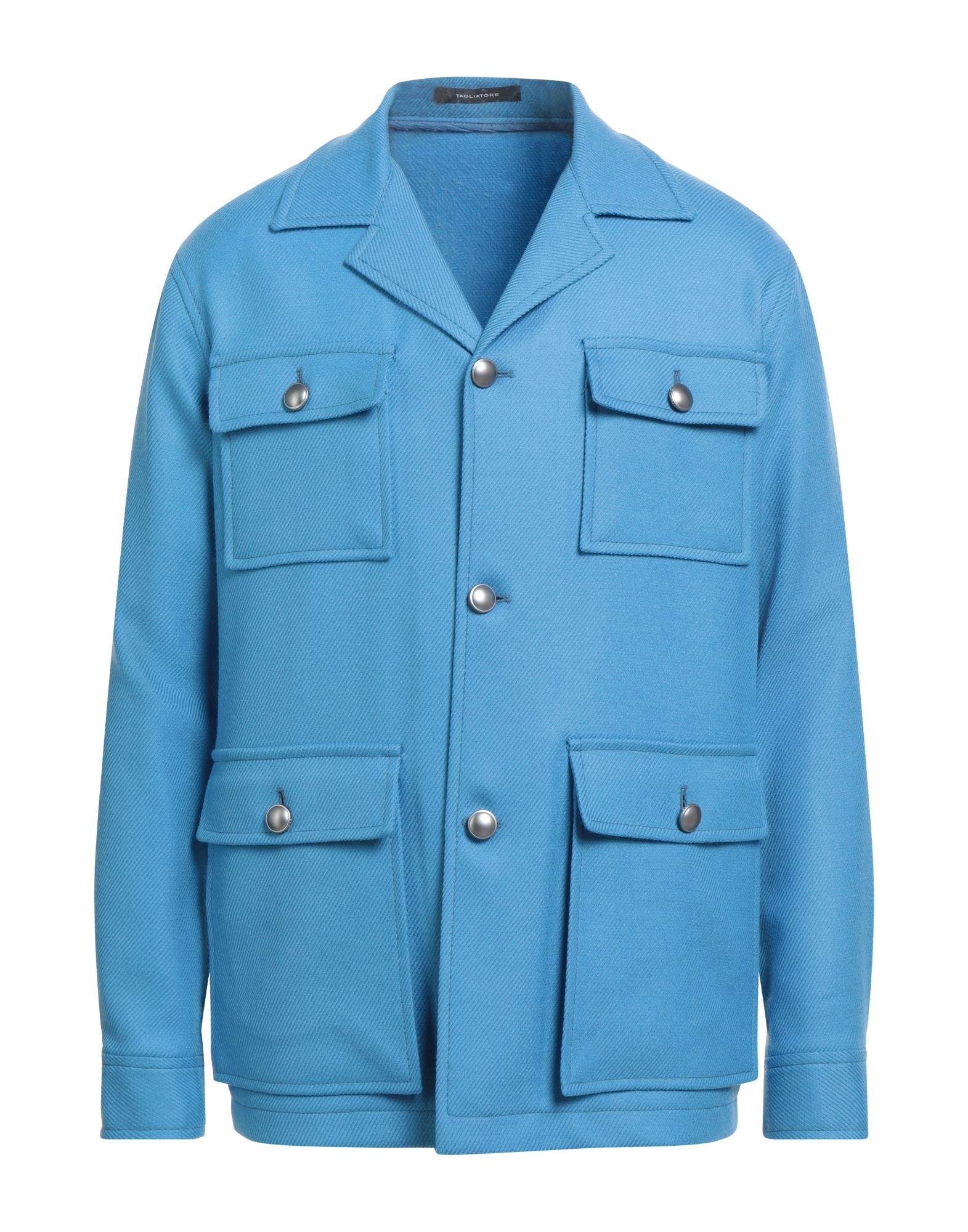 TAGLIATORE Jacke & Anorak Herren Azurblau TAGLIATORE Jacke & Anorak Herren Azurblau von TAGLIATORE