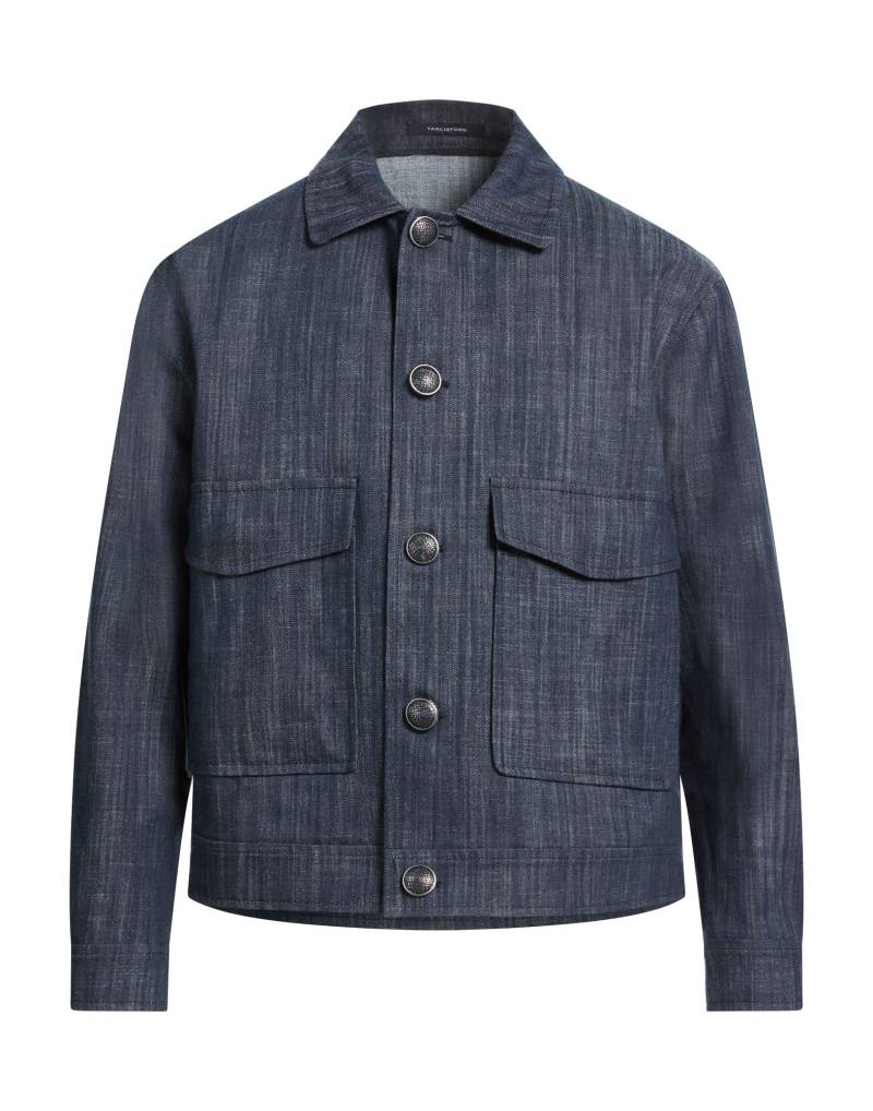 TAGLIATORE Jeansjacke/-mantel Herren Blau von TAGLIATORE