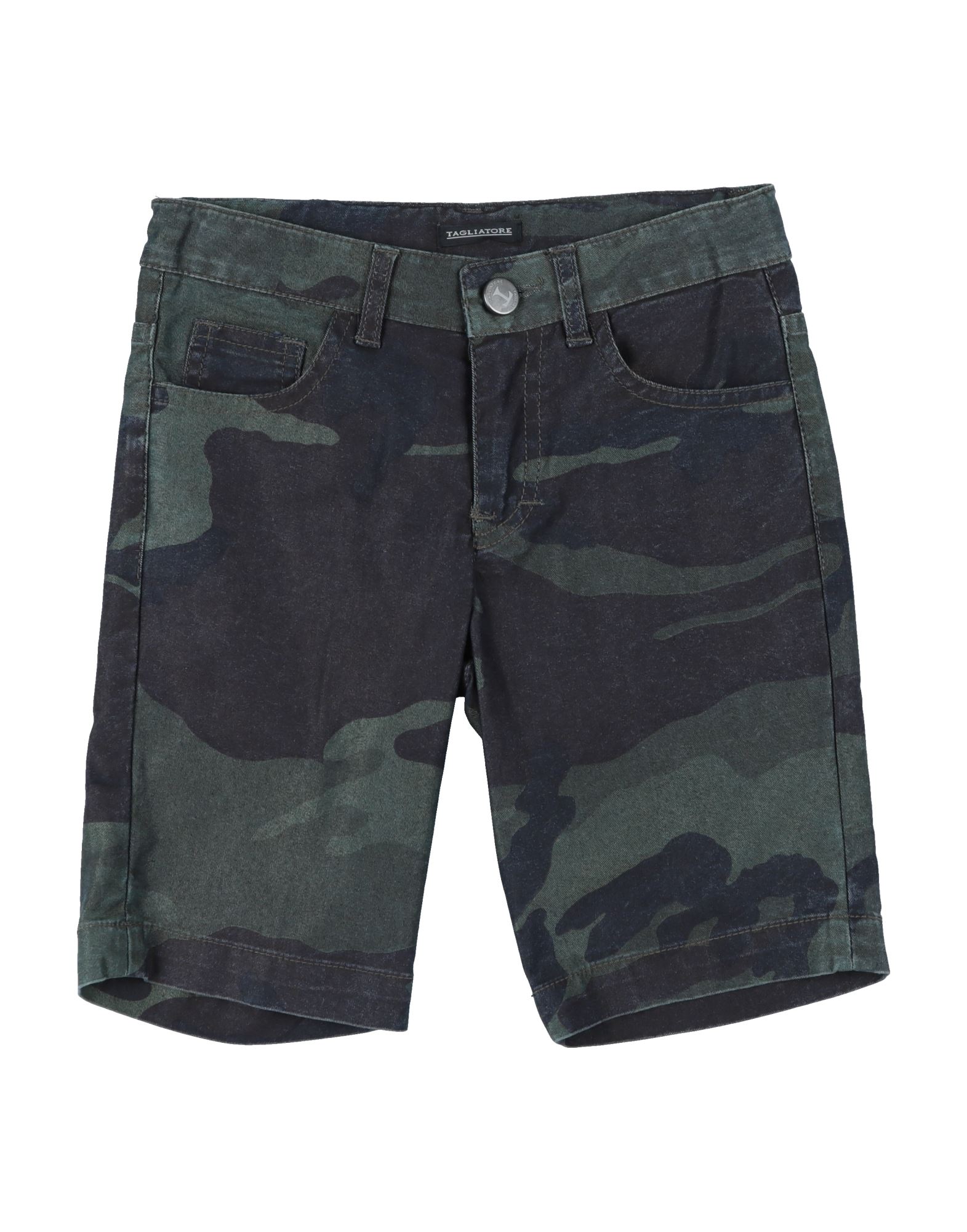 TAGLIATORE Jeansshorts Kinder Militärgrün von TAGLIATORE