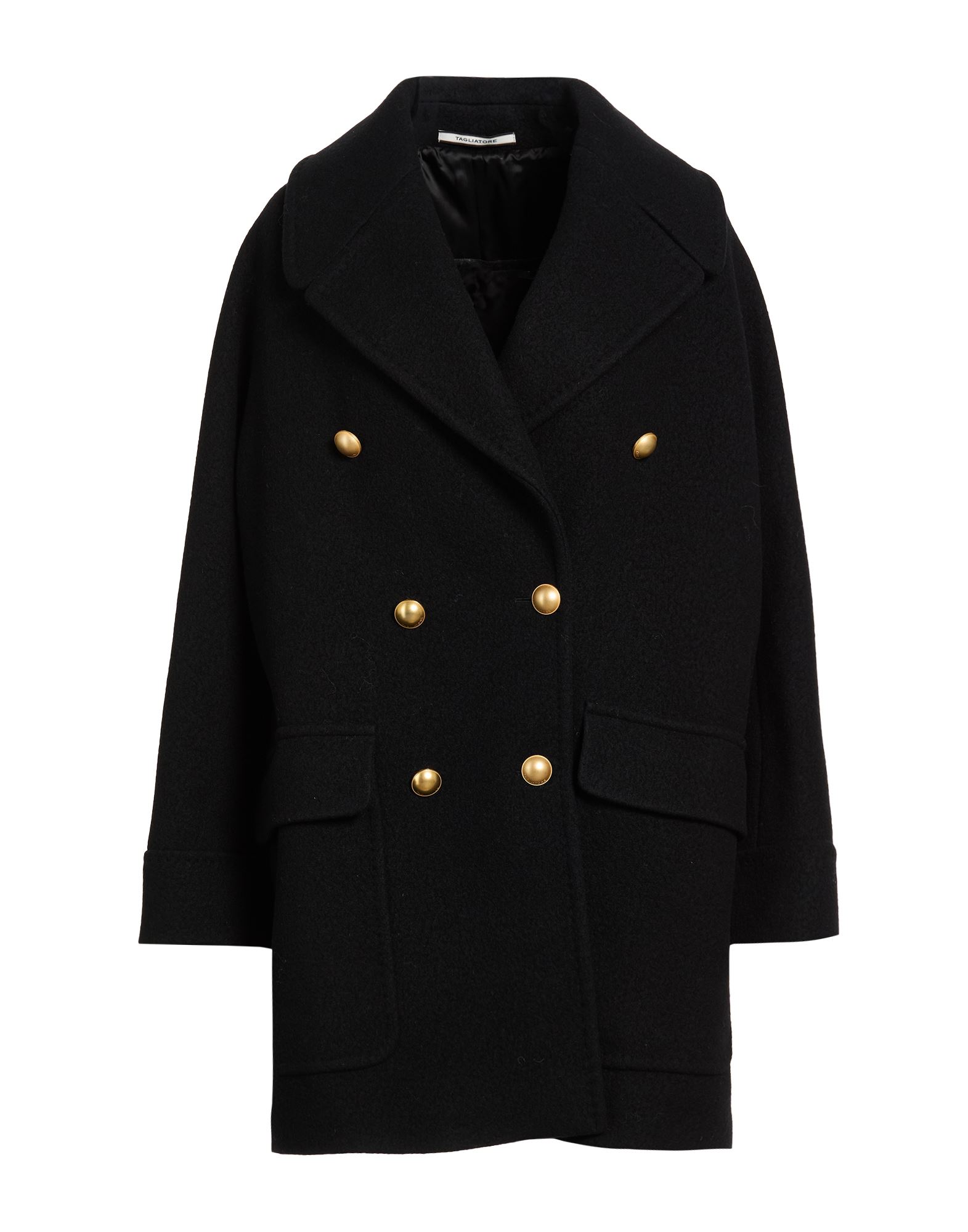 TAGLIATORE Mantel Damen Schwarz von TAGLIATORE