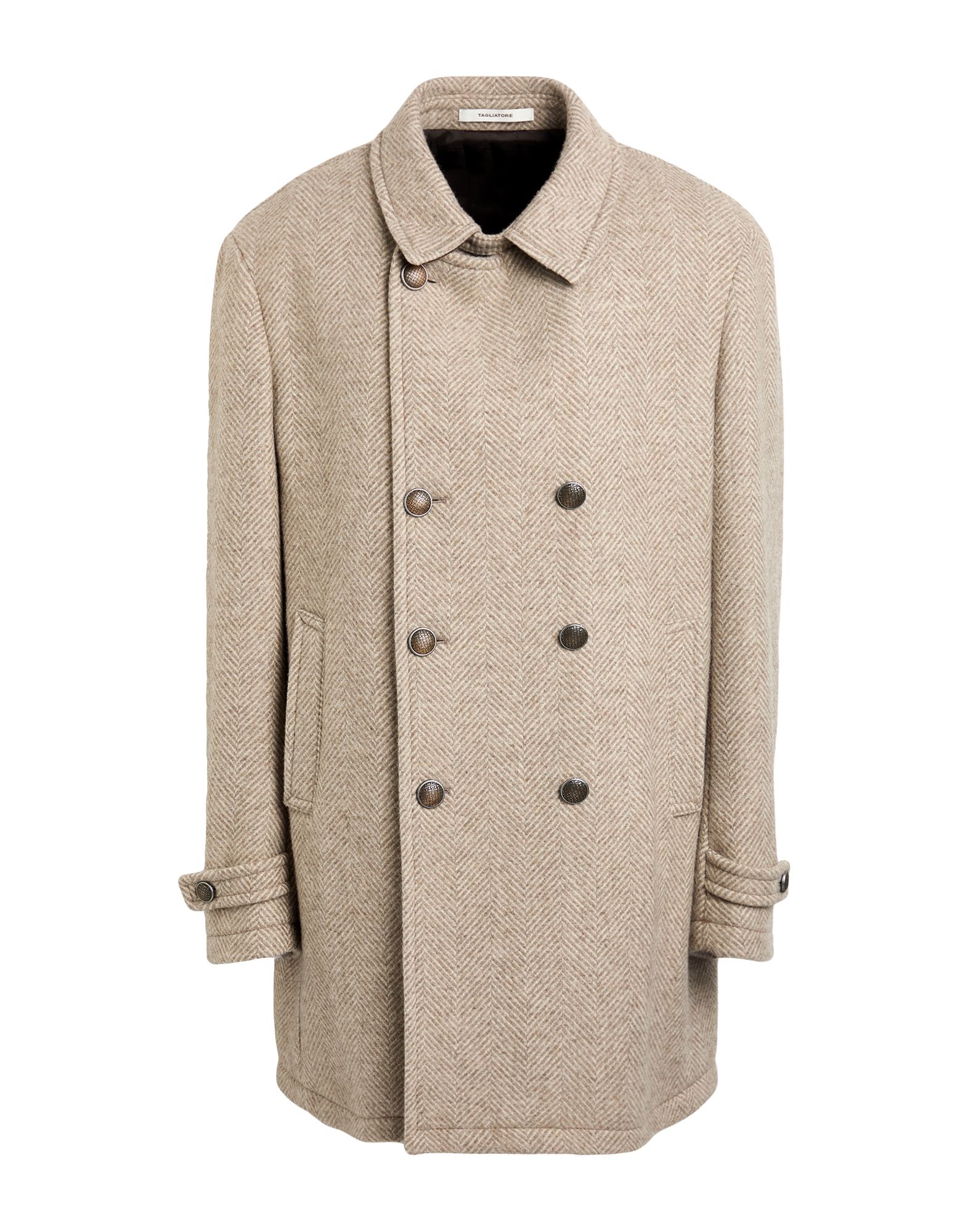 TAGLIATORE Mantel Herren Beige von TAGLIATORE