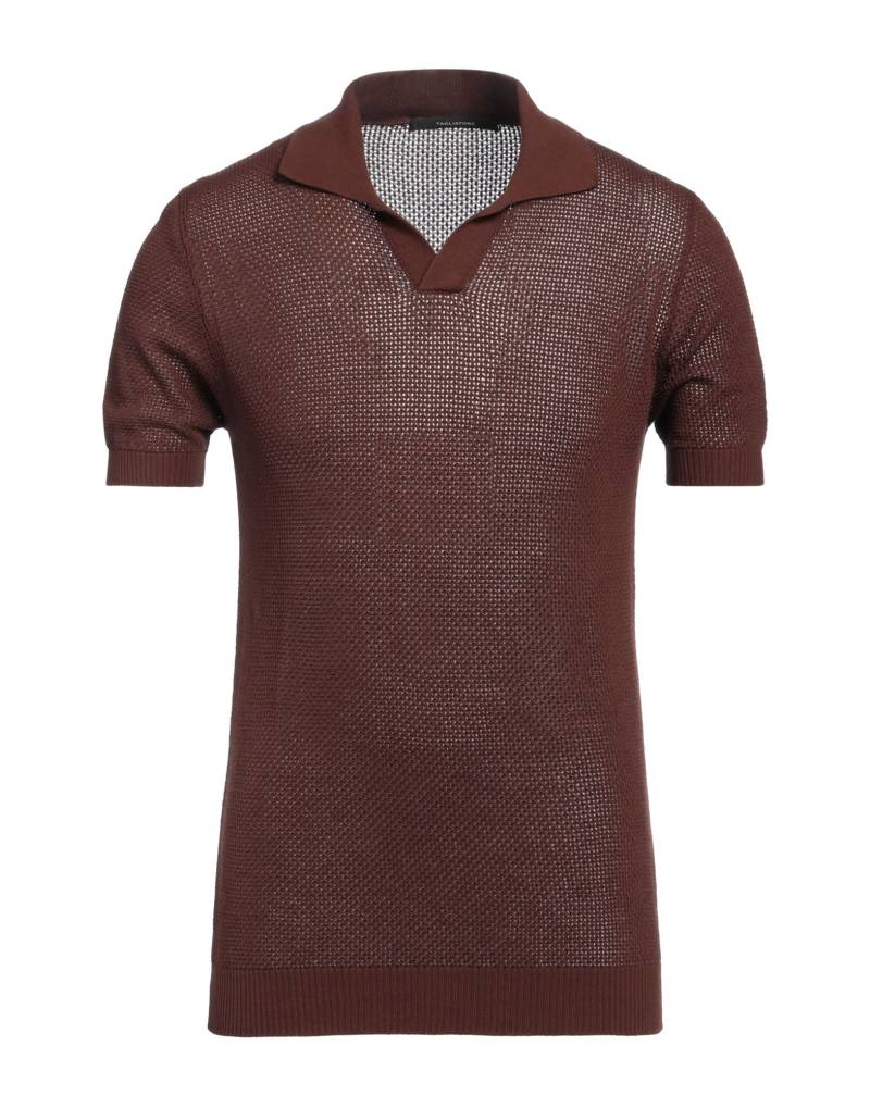 TAGLIATORE Pullover Herren Dunkelbraun von TAGLIATORE