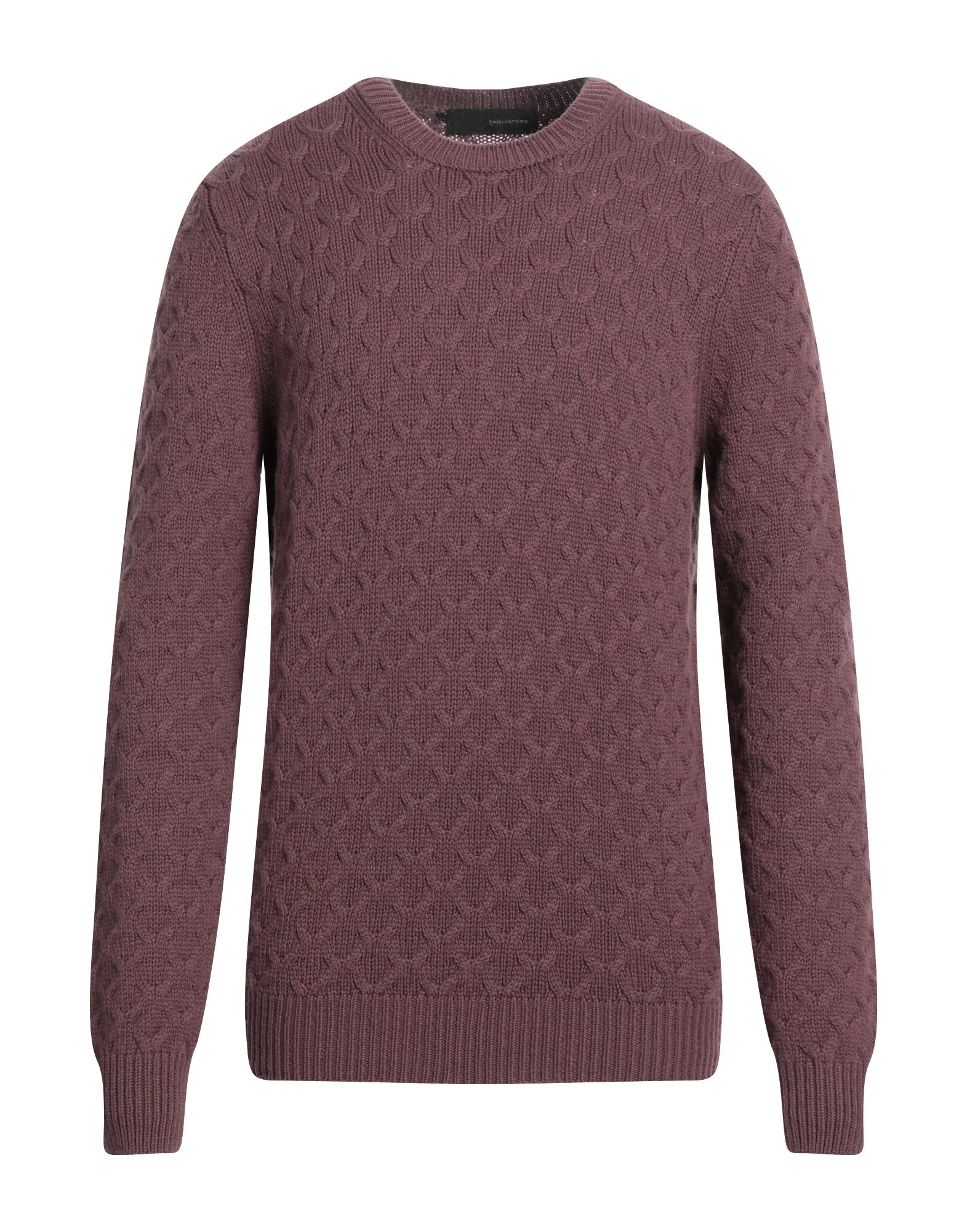 TAGLIATORE Pullover Herren Pflaume von TAGLIATORE