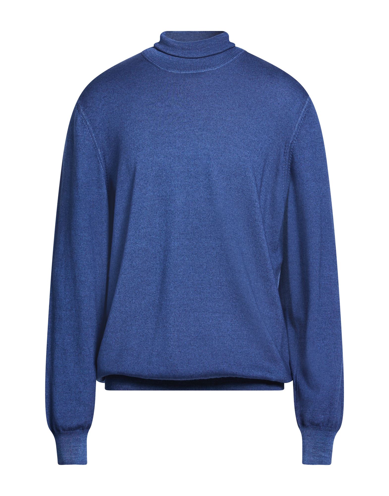 TAGLIATORE Rollkragenpullover Herren Blau von TAGLIATORE