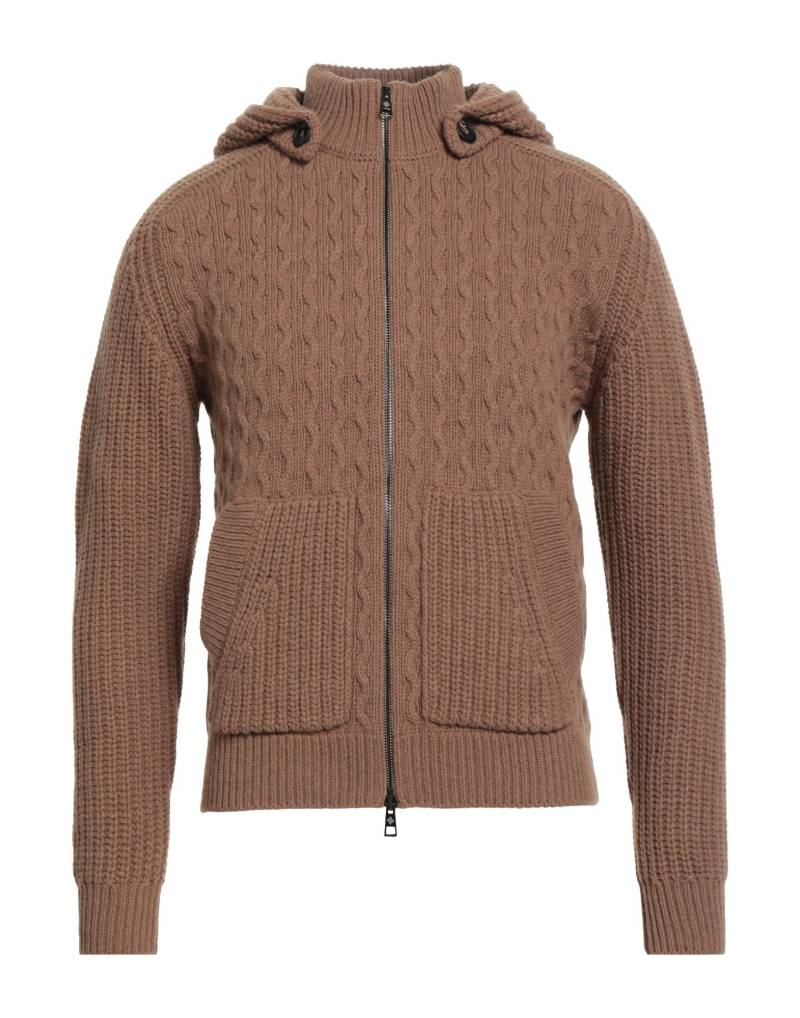 TAGLIATORE Strickjacke Herren Kamel von TAGLIATORE