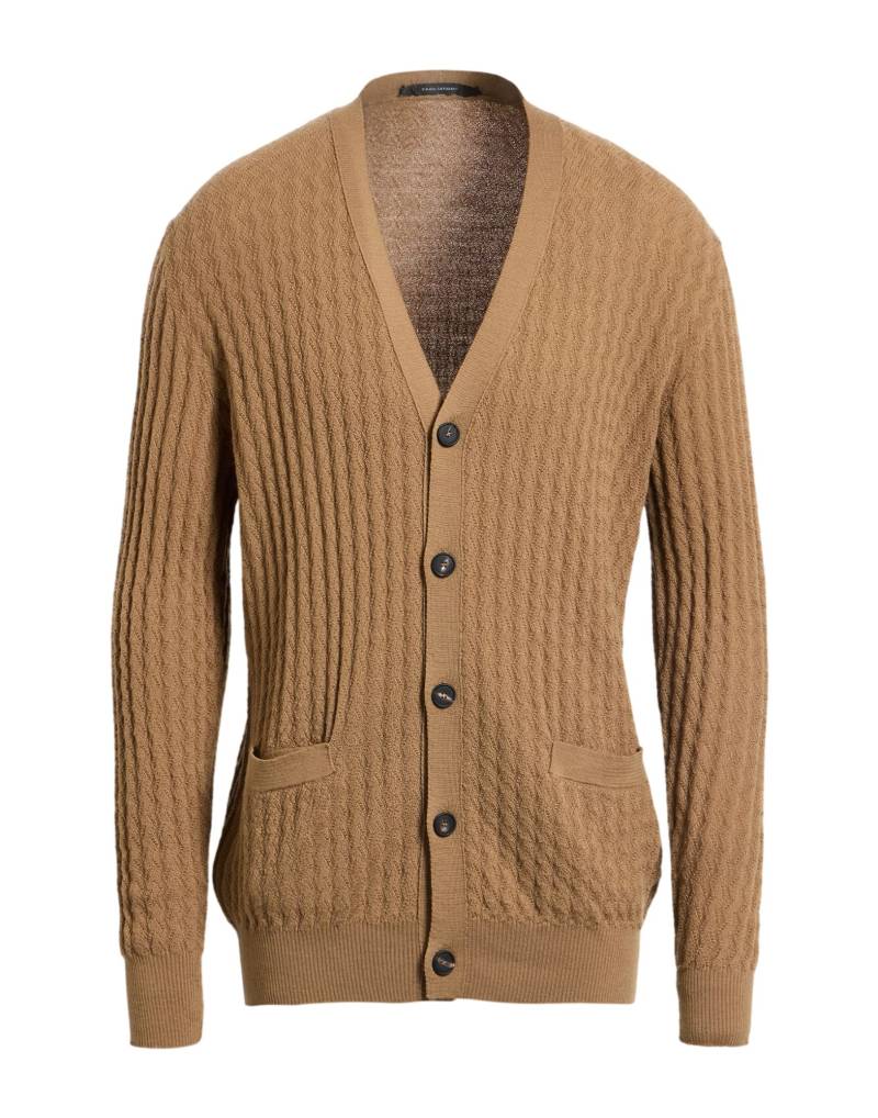 TAGLIATORE Strickjacke Herren Kamel von TAGLIATORE