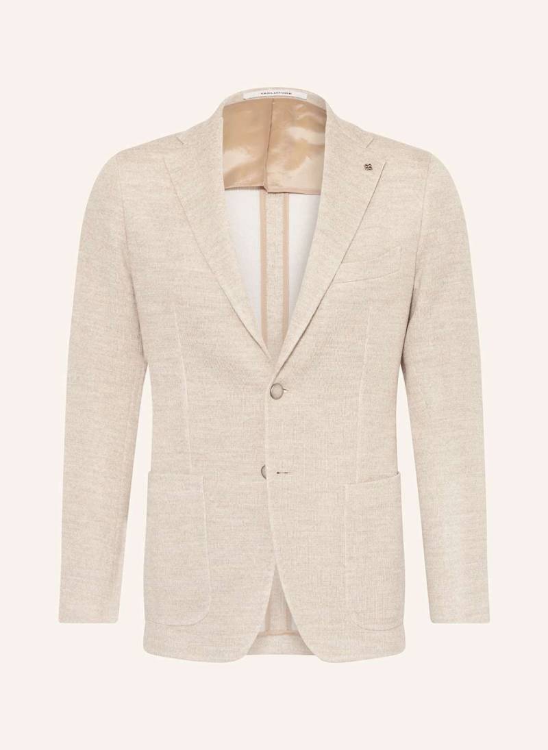 Tagliatore Stricksakko Extra Slim Fit beige von TAGLIATORE