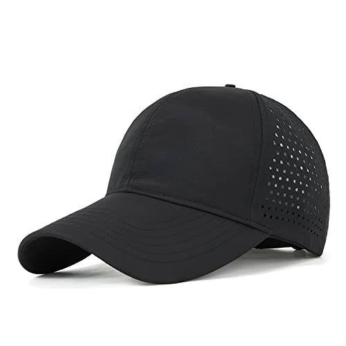 TAGVO Baseball Cap Damen Sommer Schnell Trocknende Masche Atmungsaktiv Basecap Outdoor Sonnenschutz Sommercap Unisex Einstellbare Baseballmütze Sportkappe von TAGVO