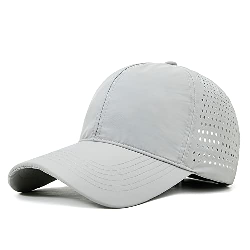 TAGVO Baseball Cap Damen Sommer Schnell Trocknende Masche Atmungsaktiv Basecap Outdoor Sonnenschutz Sommercap Unisex Einstellbare Baseballmütze Sportkappe von TAGVO