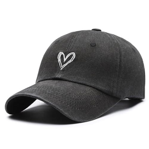 TAGVO Baseball Cap Unisex - Faltbar Verstellbar Passform Basecap, Klassisch Gewaschene Baseballmütze mit Schirmbestickung, Sport Cap Sonnenschutz Baseballkappe aus 100% Baumwolle Damen und Herren von TAGVO