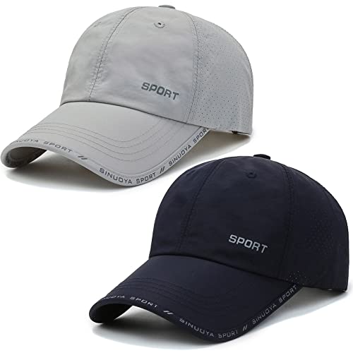 TAGVO Baseball Cap für Herren Damen, Sommer Atmungsaktiv Mesh Baseballmütze, Verstellbare Baumwolle Outdoor Running Freizeit Basecap Trucker Cap Einheitsgröße mit verstellbarem Schnallenverschlus von TAGVO