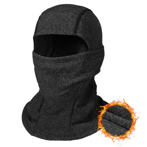 TAGVO Sturmhaube Balaclava Winter Multifunktional Elastisch Gesichtsmaske unter dem Helm Motorrad und Fahrrad Sturmhaubenmaske mit Warmer Fleece Winddicht Skimaske für Herren Damen Outdoor von TAGVO