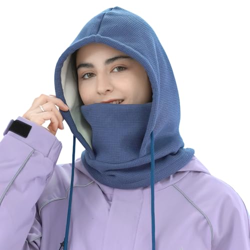 TAGVO Sturmhaube Damen Winter Warme Balaclava Gesichtsmaske Unisex Skimaske Winddicht Vollgesichtsmaske Fleece Full Face Gesichtshaube für Motorrad Fahrrad Winter Sport und Outdoor von TAGVO