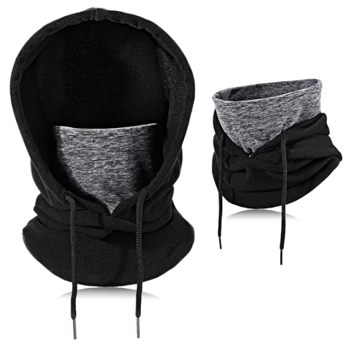 TAGVO Sturmhaube Winddichte Skimaske, Thermo-Fleece-Kapuze Winter Mehrzweck Verwendung, Warm Gesichtsmaske für Herren Damen, Gesichtsmaske Atmungsaktive Gesichtsbedeckung, Schwerer Nackenwärmer TAGVO Sturmhaube Winddichte Skimaske, Thermo-Fleece-Kapuze Winter Mehrzweck Verwendung, Warm Gesichtsmaske für Herren Damen, Gesichtsmaske Atmungsaktive Gesichtsbedeckung, Schwerer Nackenwärmer von TAGVO