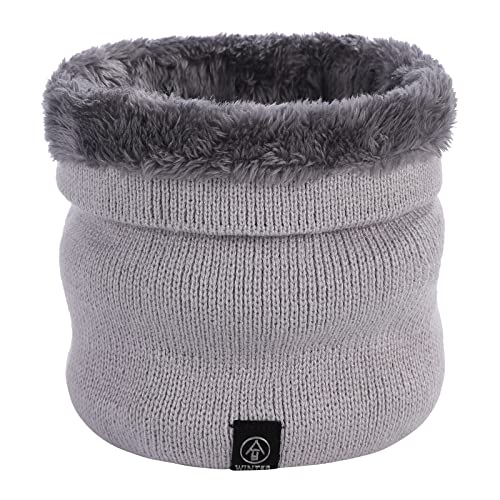 TAGVO Winter Halsschlauch Herren Loop Winterschal Warme Gesichtsmaske Verdickte Fleece Futter Schal Schlauchtuch Winddichte Kreisschlaufenschals für Herren & Damen von TAGVO