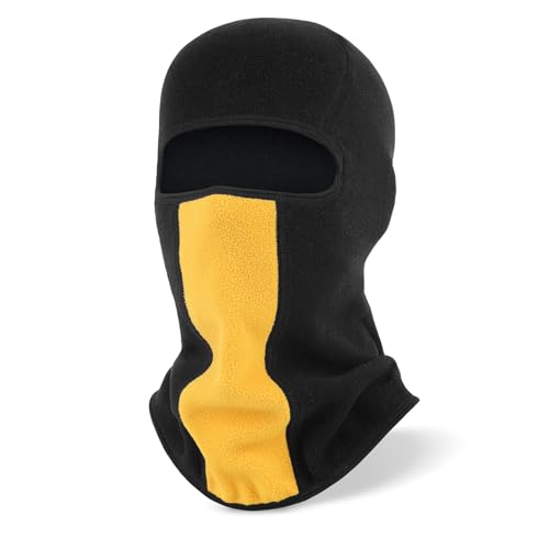 TAGVO Winter Sturmhauben Motorrad Balaclava Gesichtshaube Unisex, Winddicht Staubdest Atmungsaktiv Atemluft Vollgesichtsmaske Skimaske Tactical Balaclava für Radfahren, Skifahren, Wandern, Angeln von TAGVO