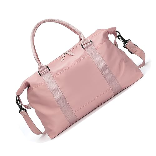 Damen-Reisetasche, Wochenendtasche für Damen, wasserdicht, für Sport, Fitnessstudio, Übernachtung, Schultertasche, passend für 15,6-Zoll-Laptops, Farbe A von TAHUAON