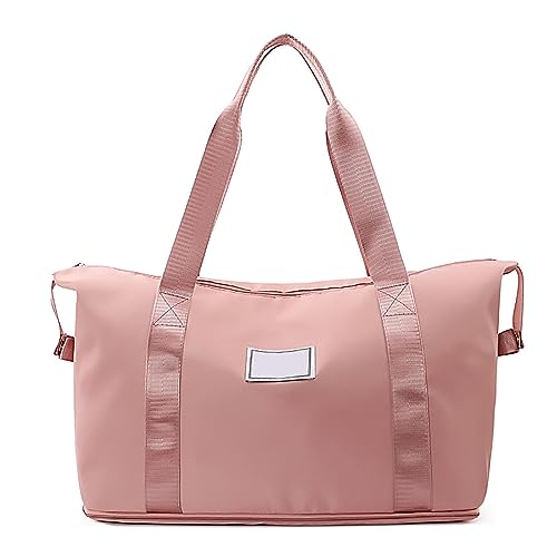 Reise-Reisetasche, Sporttasche, Turnbeutel, Schultertasche, Wochenend-Übernachtungstasche, rose von TAHUAON