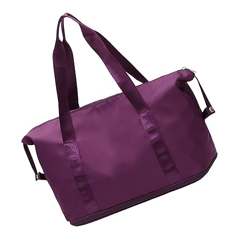 Reisetasche, Wochenendtasche für Damen, große Tragetasche, Sporttasche, Sporttasche, mit Nassfach, Farbe A von TAHUAON