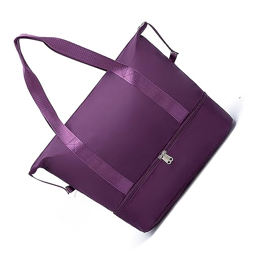 Reisetasche für Damen, Weekender Übernachtungstaschen mit Schuhfach, Handgepäck für Sport, Fitnessstudio, Tragetaschen, Farbe A von TAHUAON