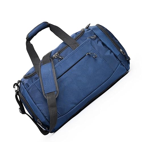 Turnbeutel Sport Duffel Bag für Damen und Herren mit Schuhfach, Wochenende Übernachtungstasche, Handgepäck, Farbe A von TAHUAON