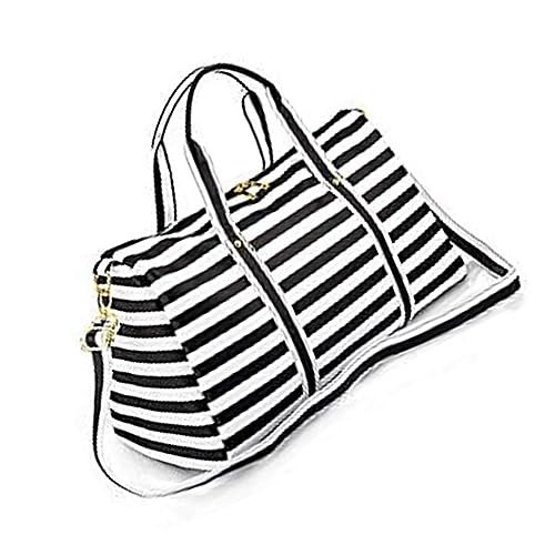 Wasserdichte Reisetasche für Damen, Reisetasche für Wochenende, Übernachtung, Reisetasche für Damen und Damen (schwarz), Farbe A von TAHUAON