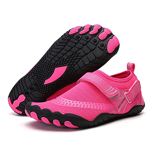 Wassersportschuhe für Herren und Damen, schnelltrocknend, Barfuß, Tauchen, Schwimmen, Aqua, Wandern, Pool, Strand, Yoga, Farbe K, 45 1/3 EU von TAHUAON