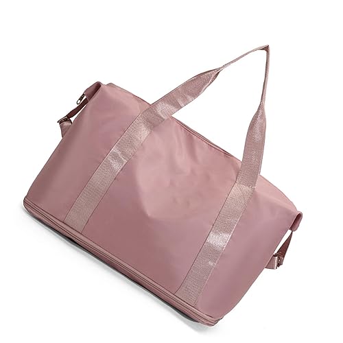 Wochenendtasche für Damen, Übernachtungstaschen, Reisetasche, Handgepäck, große Reisetasche, Krankenhaustasche, Sporttasche, Sporttasche, Sporttasche, Damen mit Nasstasche, Trolleyhülle, verstellbarer von TAHUAON