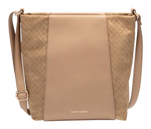 GERRY WEBER Schultertasche Umhängetasche Ardency Shoulderbag Tannin taupe von TAIFUN by Gerry Weber
