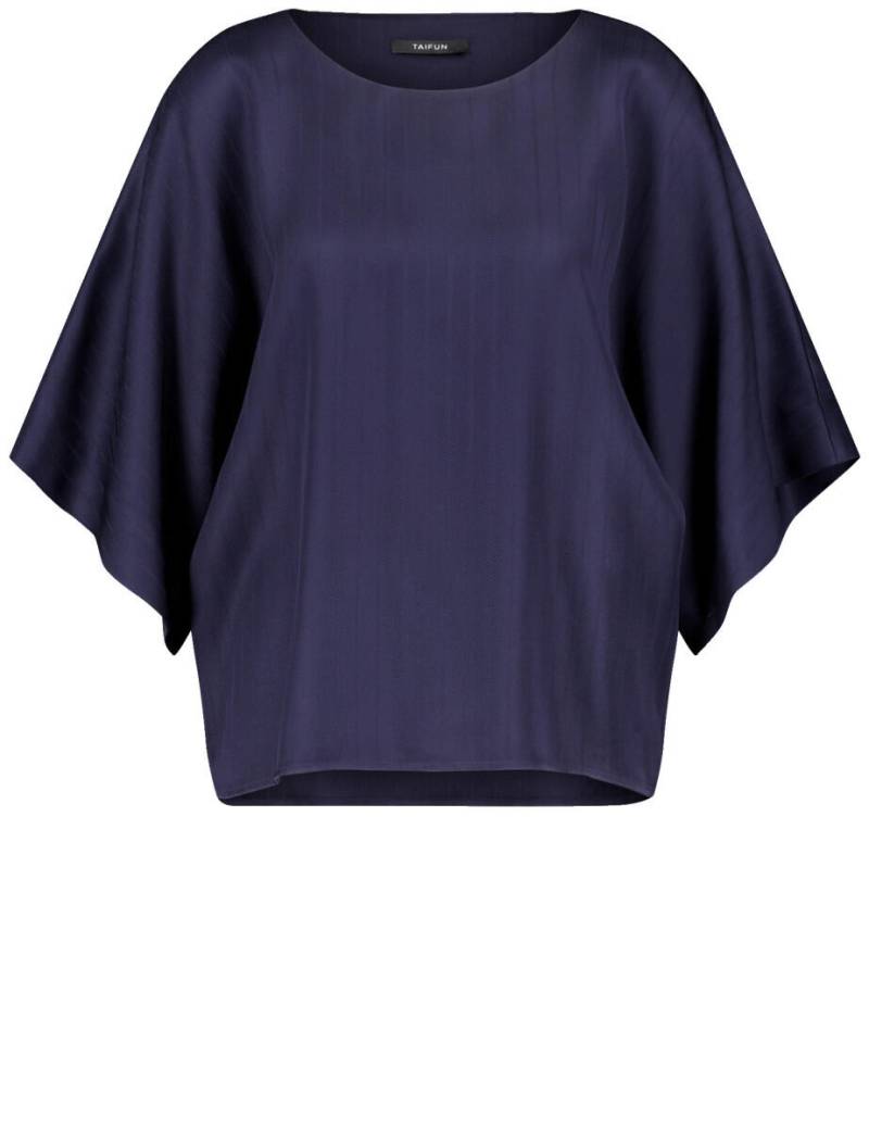 TAIFUN - Bluse 1/2 Arm blau - Gr. - 38 von TAIFUN