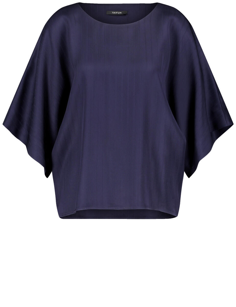 TAIFUN - Bluse 1/2 Arm blau - Gr. - 40 von TAIFUN