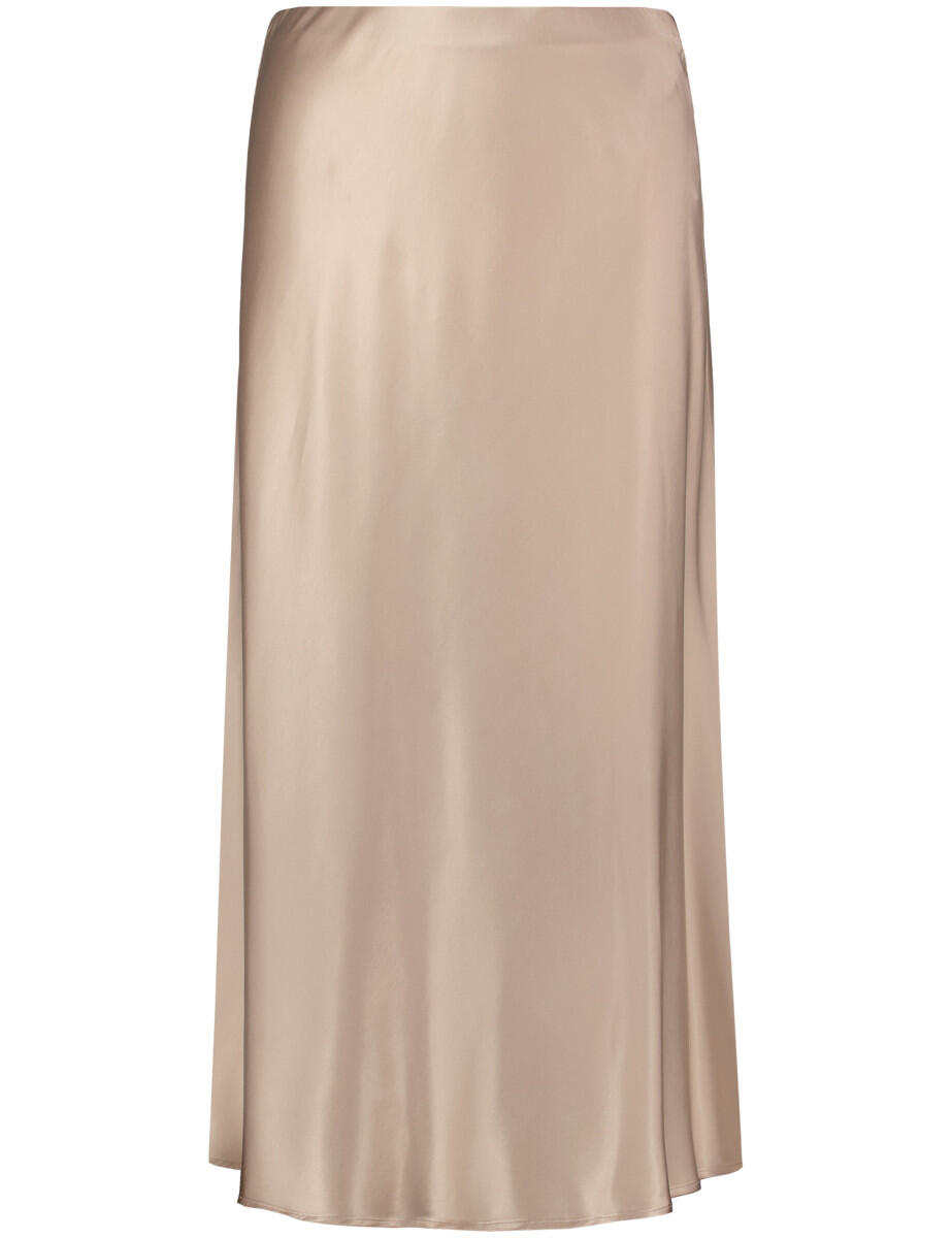 TAIFUN - Elastischer Satinrock beige/weiß - Gr. - 36 von TAIFUN