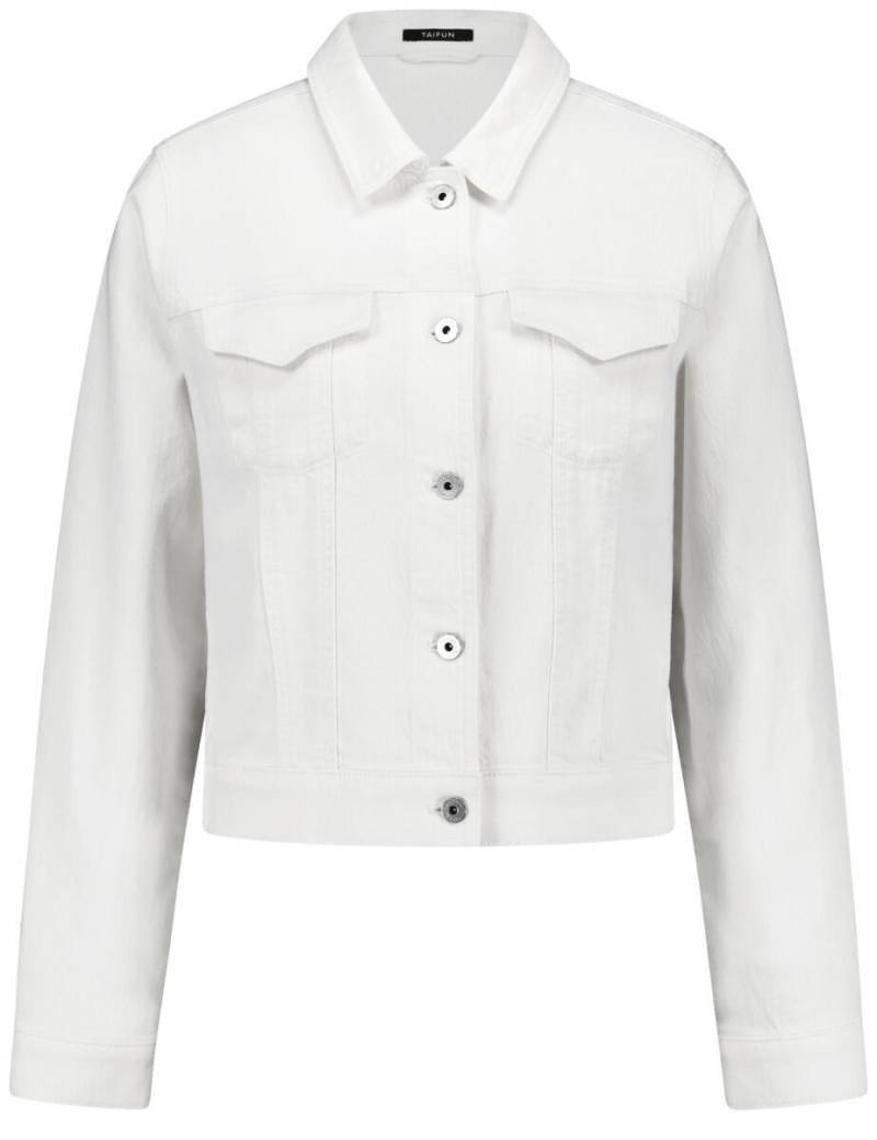 TAIFUN - Jeansjacke beige/weiß - Gr. - 36 von TAIFUN
