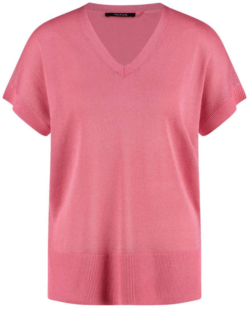 TAIFUN - Pullover mit 1/2 Arm violet/pink - Gr. - 40 von TAIFUN