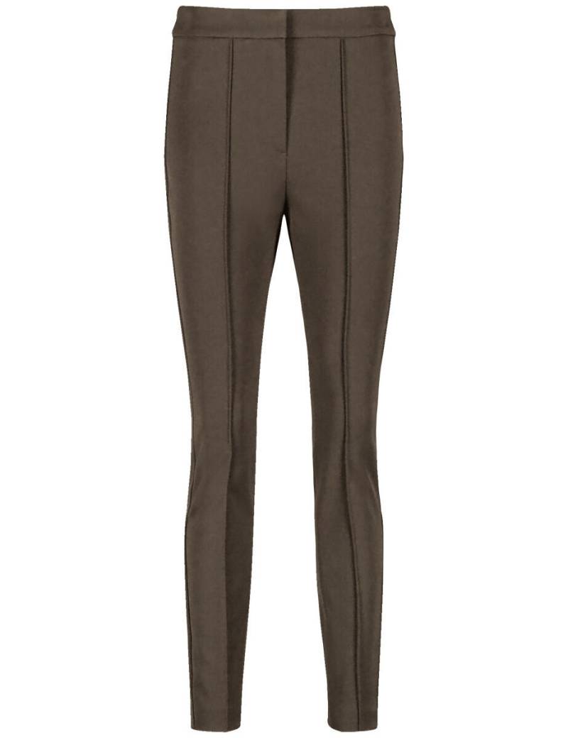 TAIFUN - Stretchhose Skinny braun - Gr. - 44 von TAIFUN