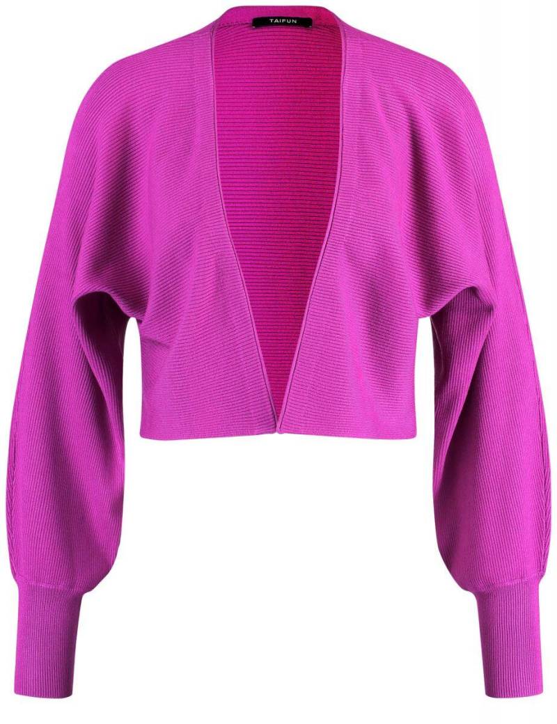 TAIFUN - Strickjacke pink - Gr. - 42 von TAIFUN