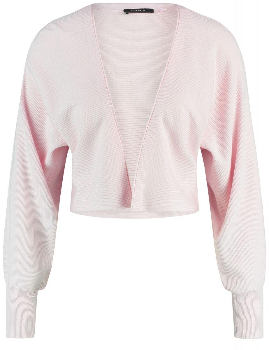 TAIFUN - Strickjacke pink - Gr. - 44 von TAIFUN