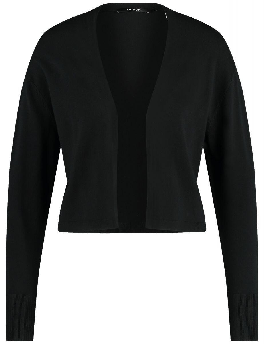 TAIFUN - Strickjacke schwarz - Gr. - 42 von TAIFUN