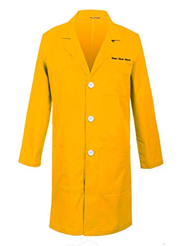 TAILOR'S Herren Personalisiert Laborkittel Bestickt mit eigenem Namen von TAILOR'S