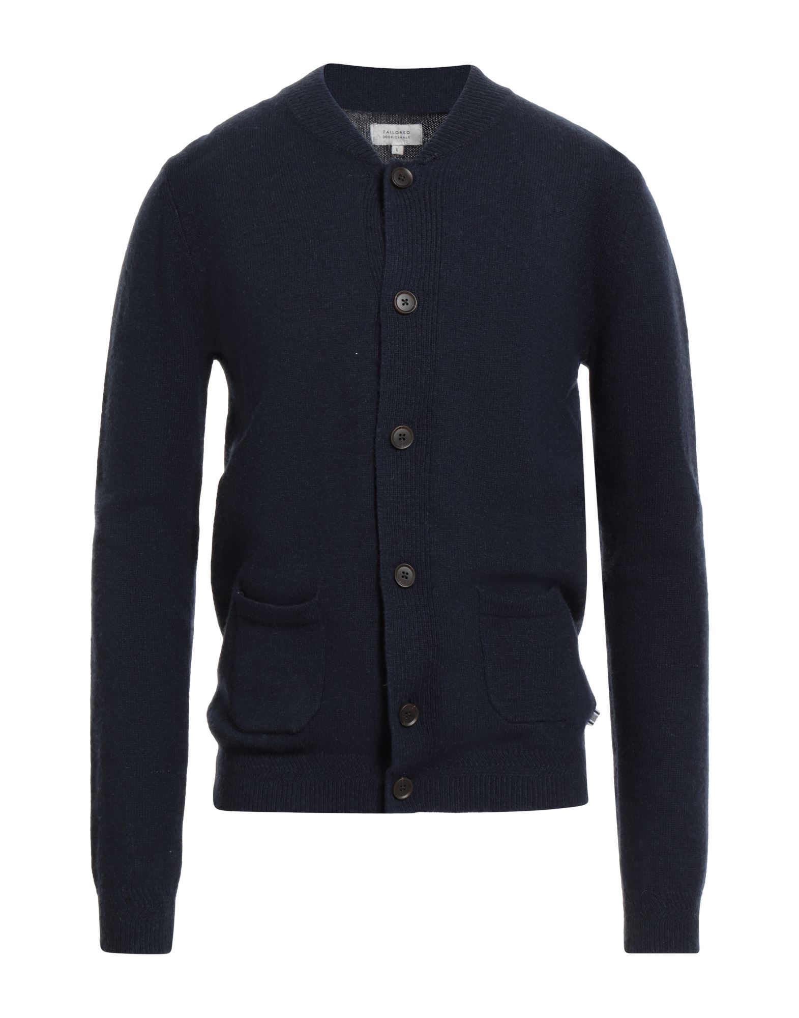 TAILORED ORIGINALS Strickjacke Herren Marineblau von TAILORED ORIGINALS