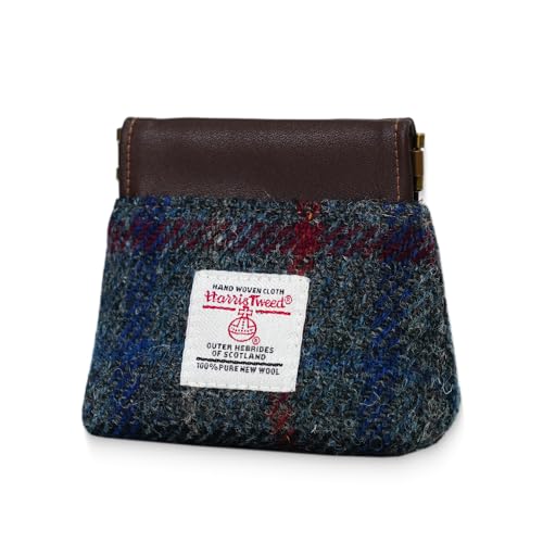 Harris Tweed Squeeze Münzgeldbörse aus Wolle für Damen und Herren, Lippenstift oder USB-Laufwerk, kleine Zubehörtasche, Nr. 3036, Schottisches Schottenkaro Harris Tweed Squeeze Münzgeldbörse aus Wolle für Damen und Herren, Lippenstift oder USB-Laufwerk, kleine Zubehörtasche, Nr. 3036, Schottisches Schottenkaro von TAILORMAP