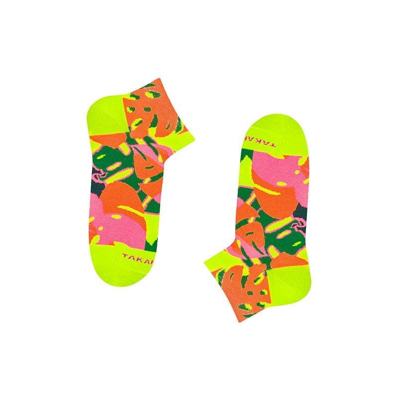 Takapara Neon Söckchen. Modell "Neonowa 90M3" von TAKAPARA