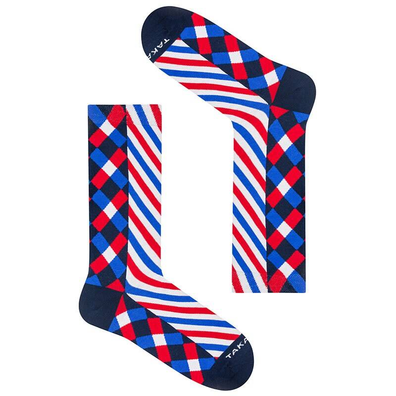 Takapara Socken. Modell "Traugutta 10M6" - Barber Style von TAKAPARA