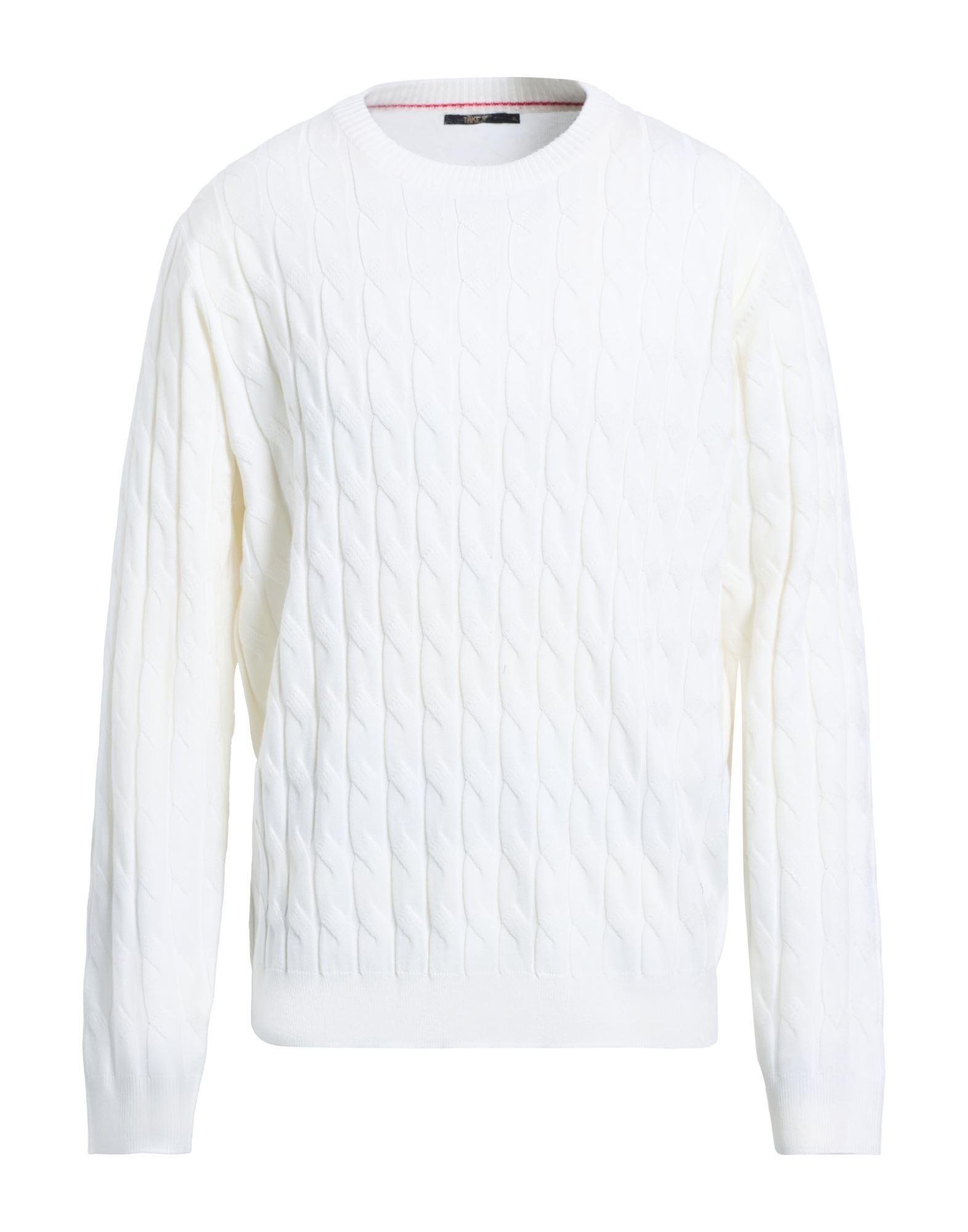 TAKE-TWO Pullover Herren Weiß TAKE-TWO Pullover Herren Weiß von TAKE-TWO