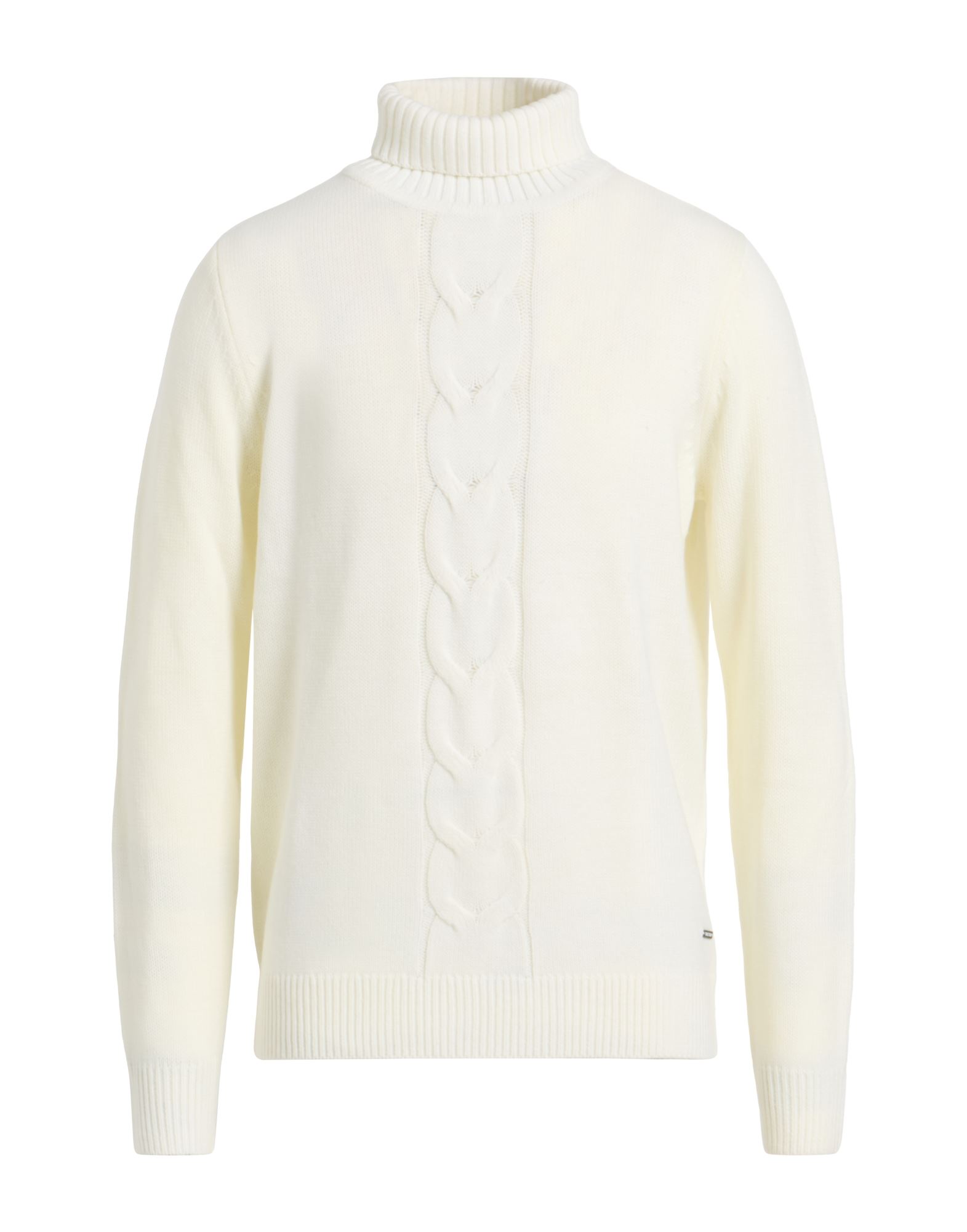 TAKE-TWO Rollkragenpullover Herren Cremeweiß von TAKE-TWO