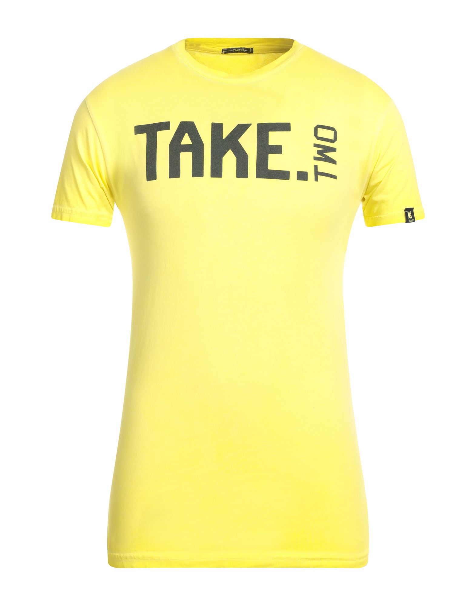 TAKE-TWO T-shirts Herren Gelb von TAKE-TWO