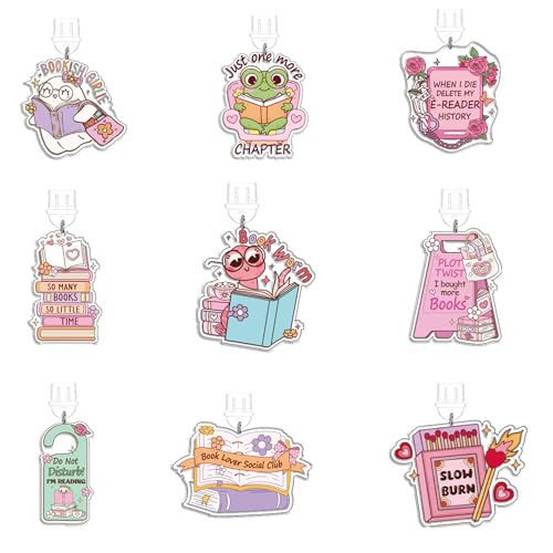 TAKEALOOKO Typ-C-Staubschutzstecker für Kindle, 9 Stück, niedliches Geist-Design, lustiges Thema, Acryldruck, Anhänger für Kindle-Zubehör, Geschenk für E-Reader, Studenten, Männer und Frauen TAKEALOOKO Typ-C-Staubschutzstecker für Kindle, 9 Stück, niedliches Geist-Design, lustiges Thema, Acryldruck, Anhänger für Kindle-Zubehör, Geschenk für E-Reader, Studenten, Männer und Frauen von TAKEALOOKO